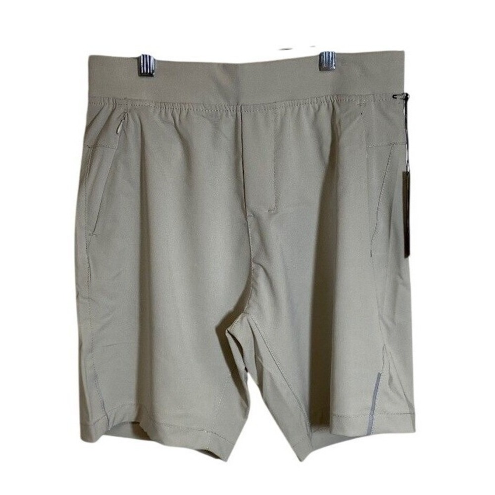 Kenneth‎ Cole New York Mens Tech Shorts Light Stone KS9J51LTSL Size S NWT